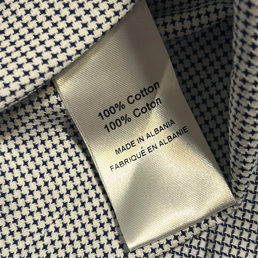 Sake Fifth Ave Men’s Dress Shirt Size 17